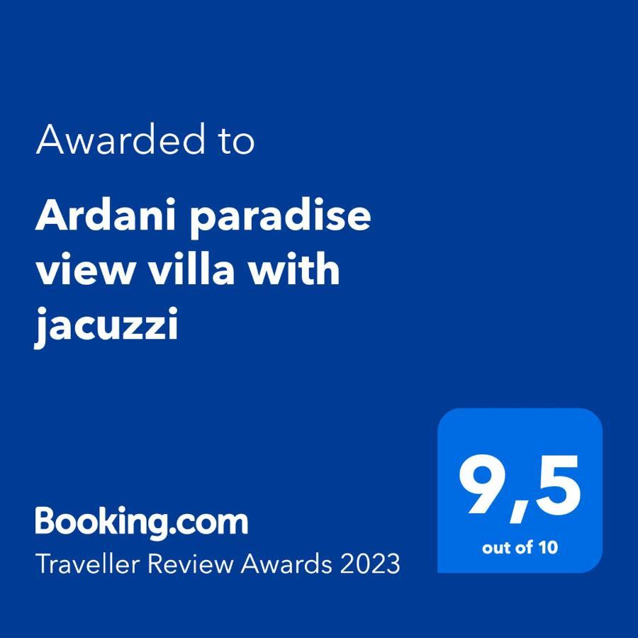 Ardani Paradise View Villa With Jacuzzi Амоопи Екстериор снимка
